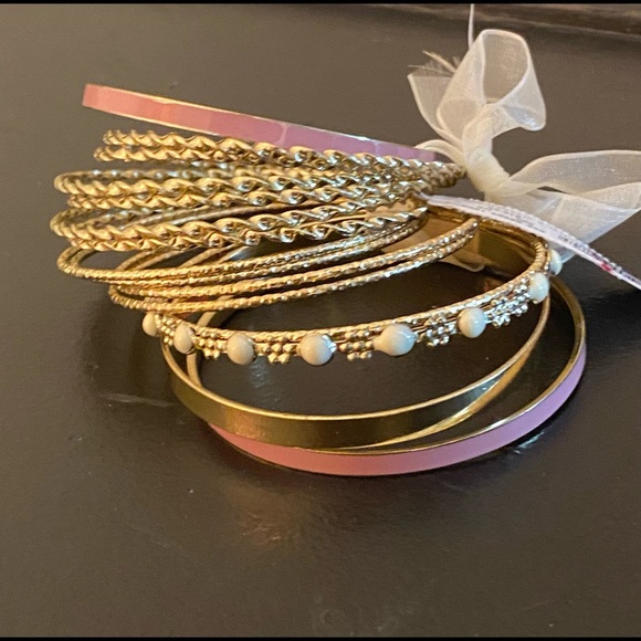 New York & Company Jewelry - NWT!  NY&Co Gold Bangles